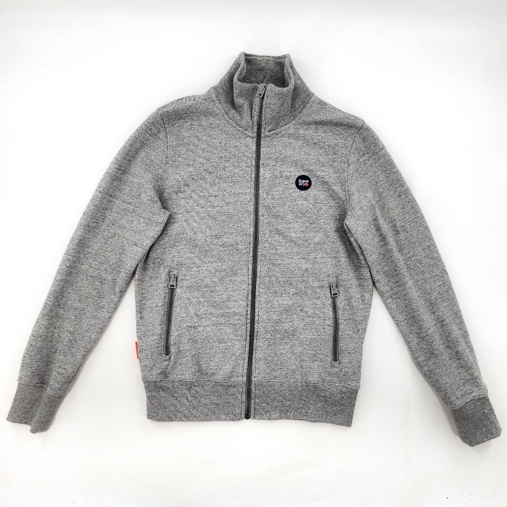 Superdry Men's Grey Full-Zip Track Jacket